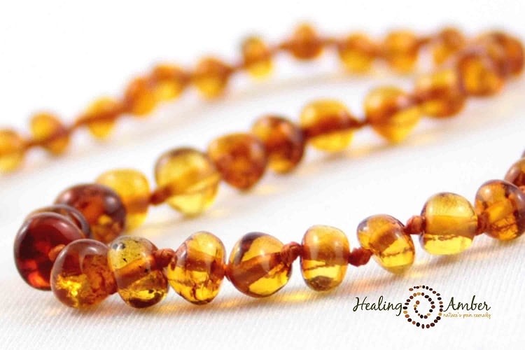 *Healing Amber - 13" Amber Infant/Child Necklace