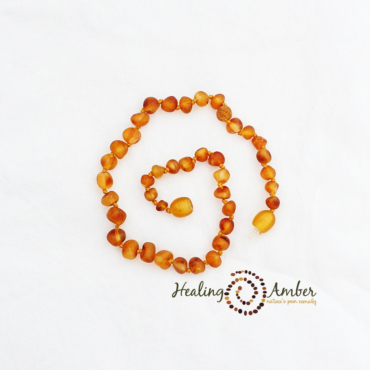 *Healing Amber - Clasp- Amber Infant Bracelet/Anklet - 5.5"