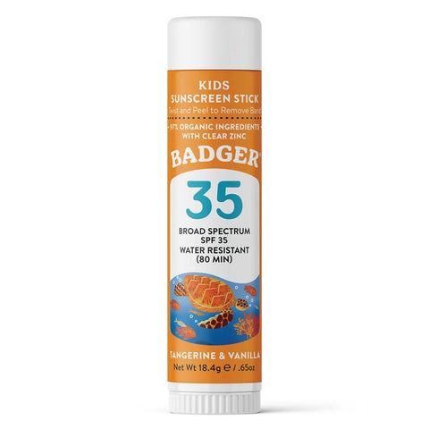 *Badger Balm Kids Mineral Sunscreen Face Stick - SPF 35