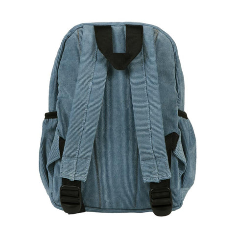 *BinkyBro Toddler Backpack - Blue Cord