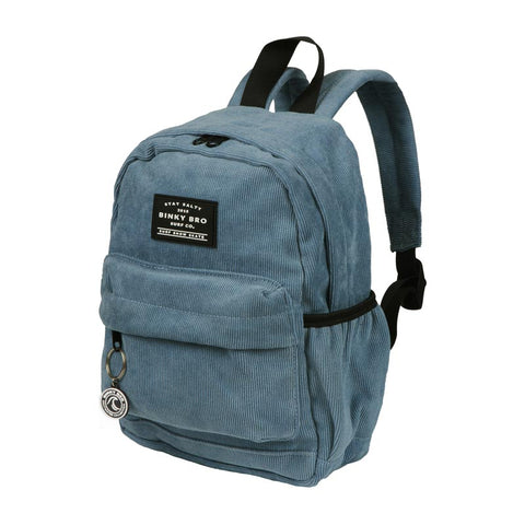 *BinkyBro Toddler Backpack - Blue Cord