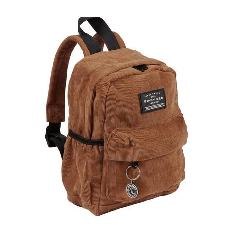 *BinkyBro Toddler Backpack - Brown Cord