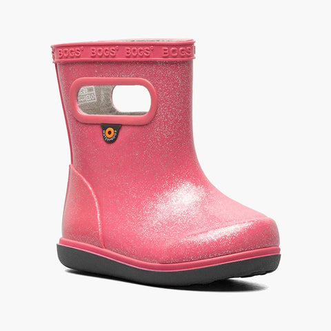 Bogs Skipper II Glitter Kids Rainboots - Pink