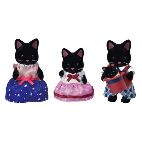 *Calico Critter Midnight Cat Family