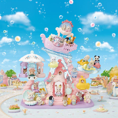 *Calico Critters Baby Mermaid Castle