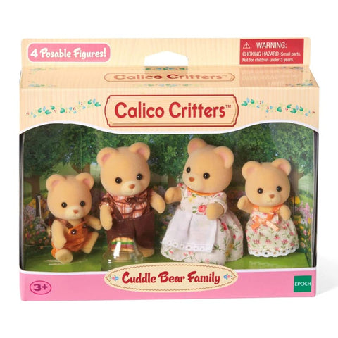 *Calico Critters Cuddle Bear Family