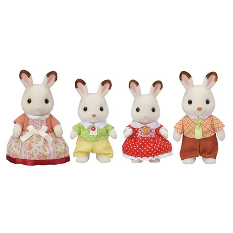 *Calico Critters Chocolate Rabbit Family