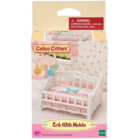 *Calico Critters Crib with Mobile