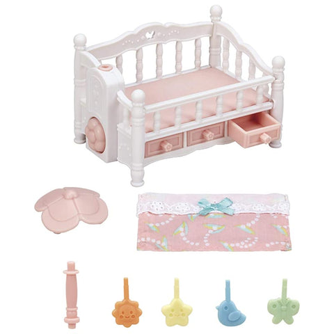 *Calico Critters Crib with Mobile