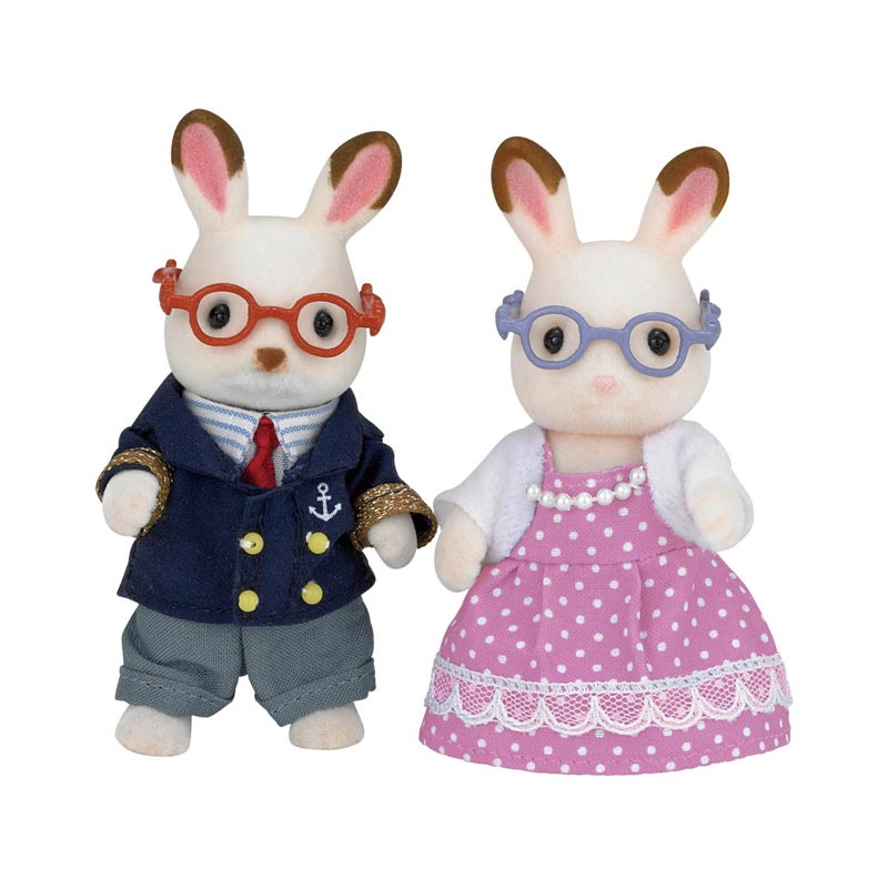 *Calico Critters Hopscotch Rabbit Grandparents