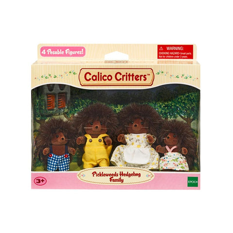 *Calico Critters Pickleweed Hedgehog Family