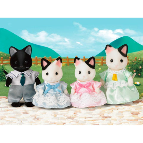 *Calico Critters Tuxedo Cat Family