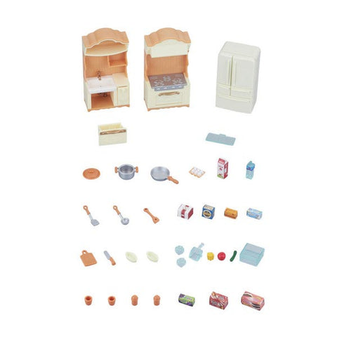 *Calico Critters Kitchen Play Set