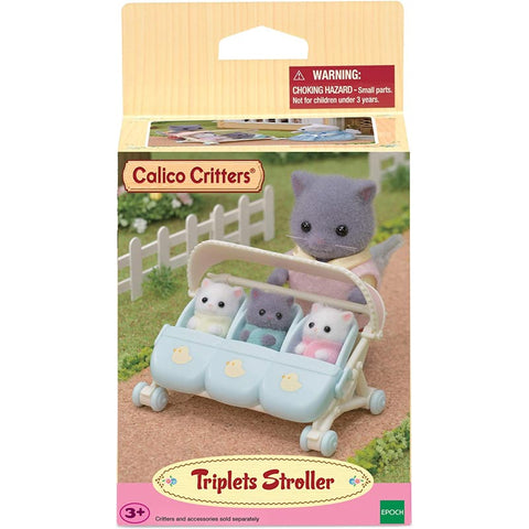 *Calico Critters Triplets Stroller