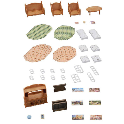 *Calico Critters Comfy Living Room