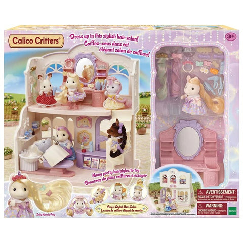 *Calico Critters Pony's Stylish Hair Salon