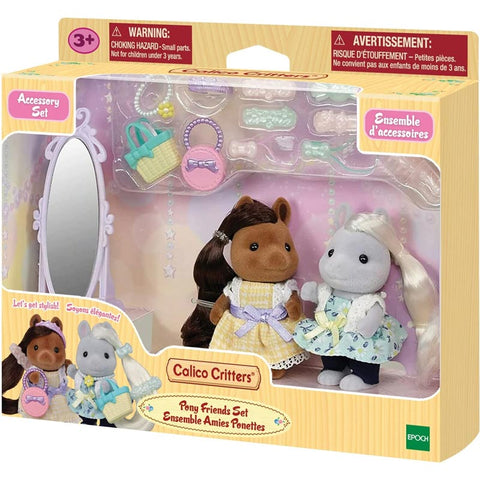 *Calico Critters Pony Friends Set