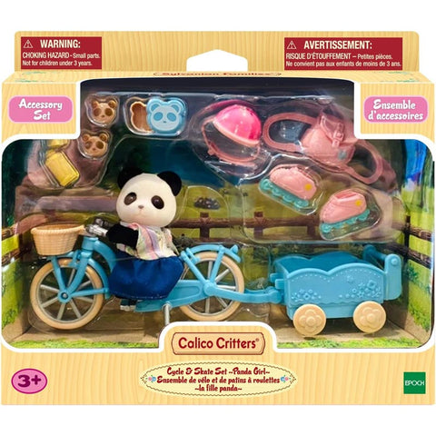 *Calico Critters Cycle & Skate Set