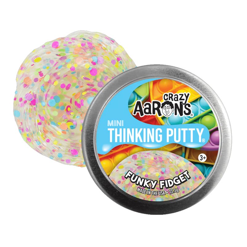 *Crazy Aaron's Thinking Putty Mini Tin - Funky Fidget (2" Tin)