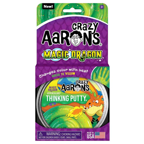 *Crazy Aaron's Thinking Putty - Magic Dragon (4" Tin)