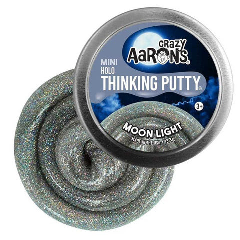 *Crazy Aaron's Thinking Putty Mini Tin - Moon Light (2" Tin)