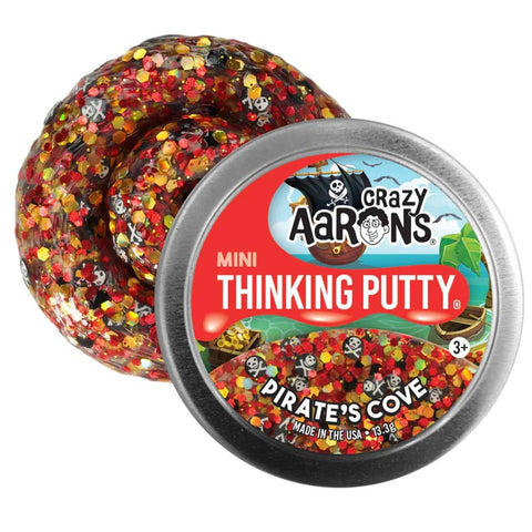 *Crazy Aaron's Thinking Putty Mini Tin - Pirate's Cove (2" Tin)