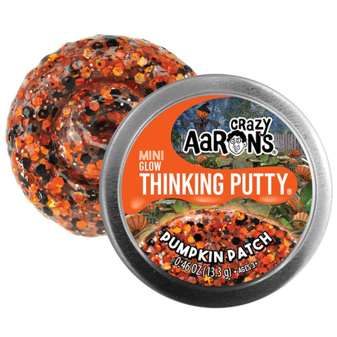 *Crazy Aaron's Thinking Putty Mini Tin - Pumpkin Patch (2" Tin)