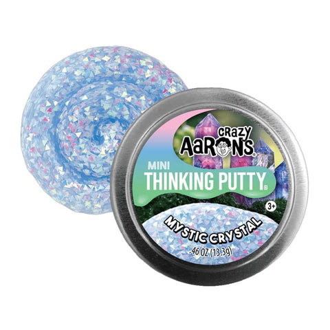 *Crazy Aaron's Thinking Putty Mini Tin - Mystic Crystal (2" tin)