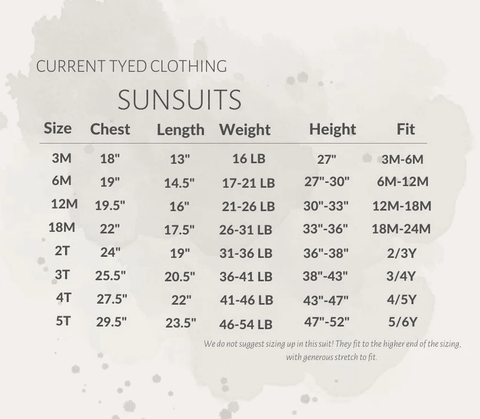 Current Tyed Sunsuit - The Finn