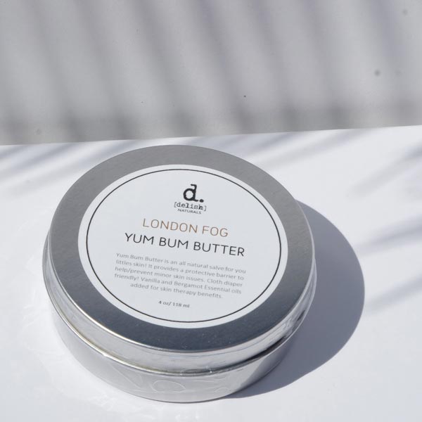 Delish Naturals Yum Bum Butter 4 Ounce Tin