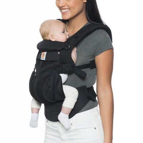 *Ergobaby Omni 360 All-in-One Cool Air Mesh Baby Carrier - Onyx Black