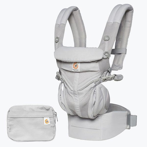 *Ergobaby Omni 360 All-in-One Cool Air Mesh Baby Carrier - Pearl Grey