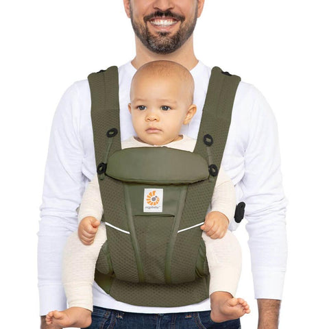 *Ergobaby Omni Breeze Baby Carrier - Olive Green