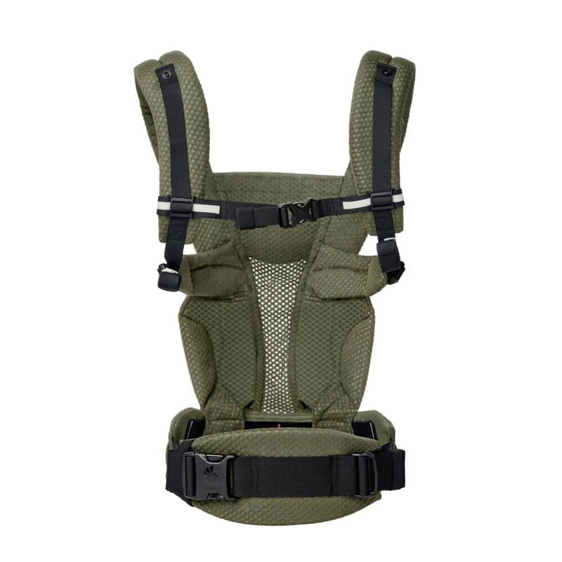 Ergobaby Omni Breeze Baby Carrier in Olive Green Lagoon Baby Toy Shoppe Ergobaby Vancouver Soft Structured Baby Carriers Canada