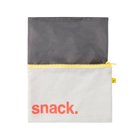 *Fluf Zip Snack Zippered Snack Bag