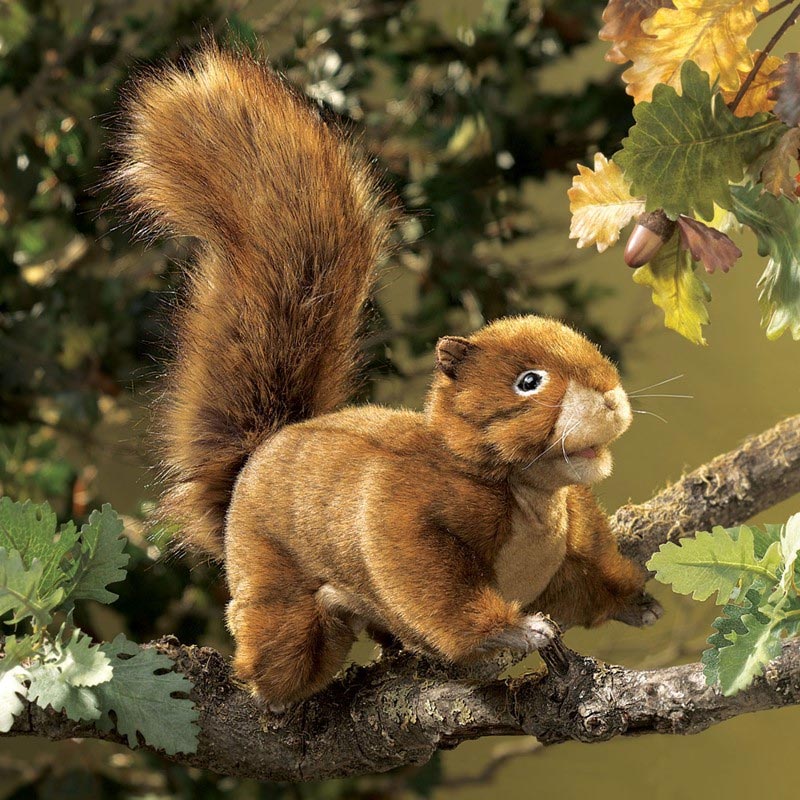 *Folkmanis Red Squirrel Puppet