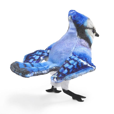 *Folkmanis Mini Blue Jay Finger Puppet