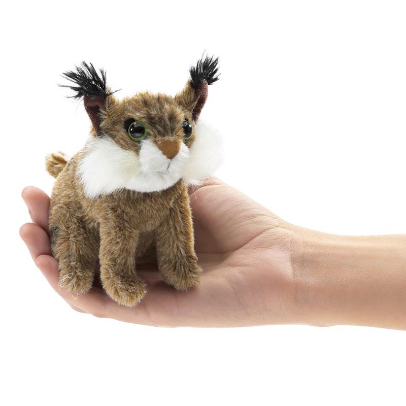 *Folkmanis Mini Bobcat Finger Puppet