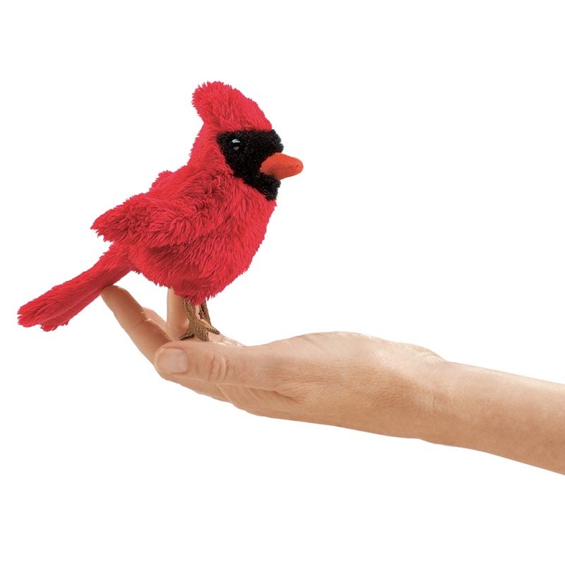 *Folkmanis Mini Cardinal Finger Puppet