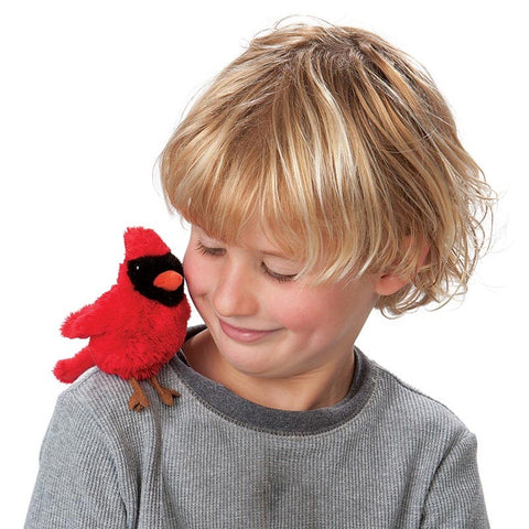 *Folkmanis Mini Cardinal Finger Puppet