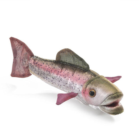 *Folkmanis Mini Rainbow Trout Finger Puppet