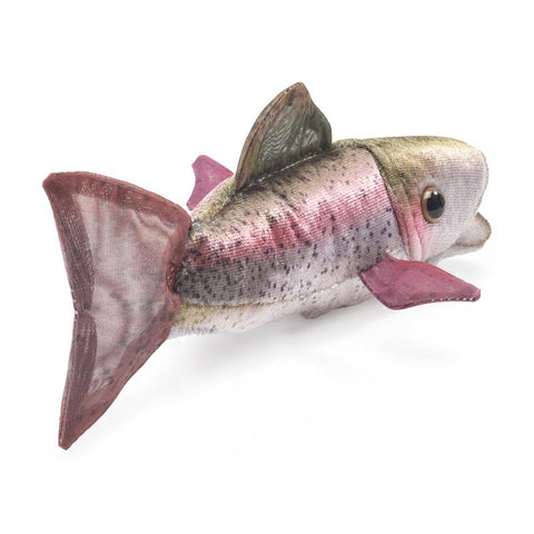 *Folkmanis Mini Rainbow Trout Finger Puppet