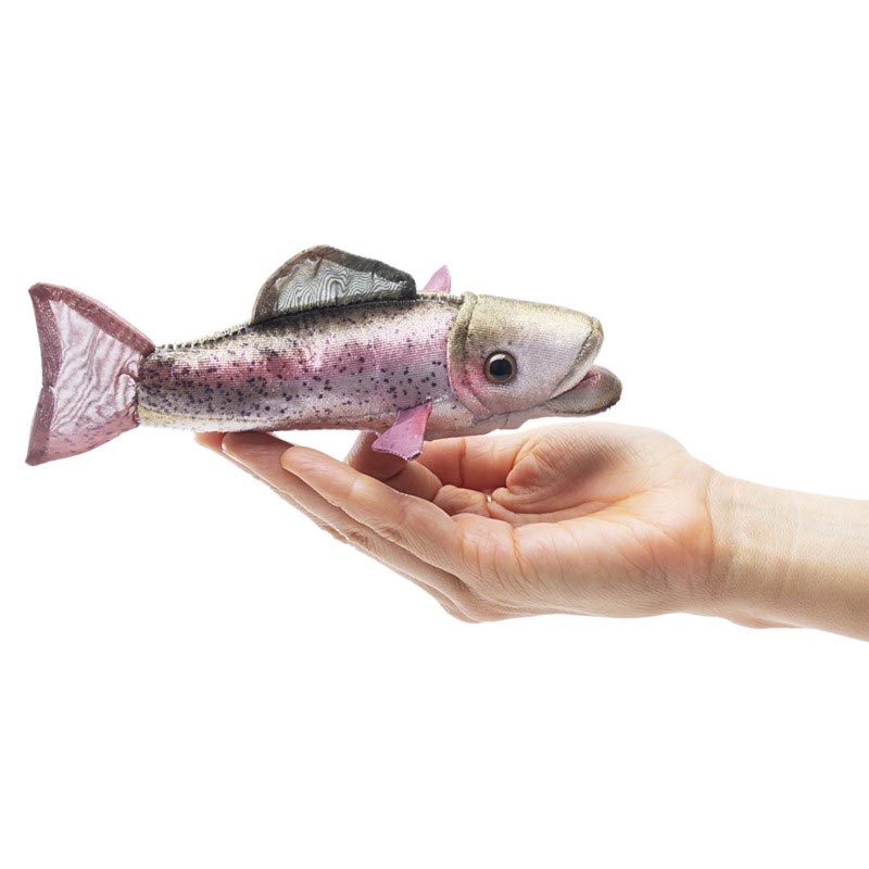 *Folkmanis Mini Rainbow Trout Finger Puppet