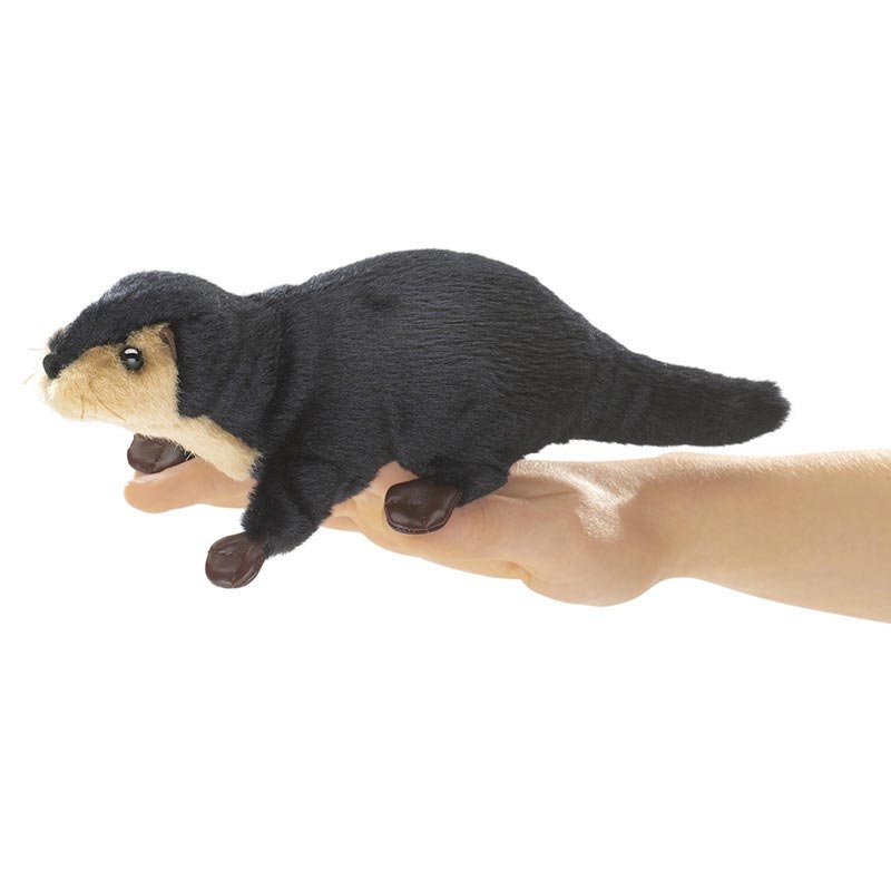 *Folkmanis Mini River Otter Finger Puppet