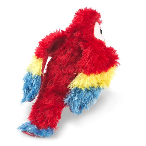 *Folkmanis Mini Scarlet Macaw Finger Puppet