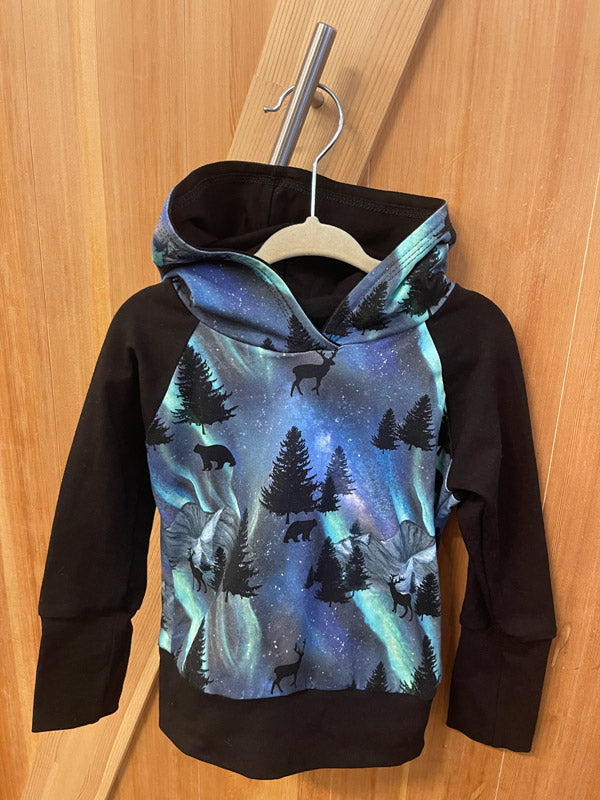 Gro by Zo Grow with Me Hoodie - Aurora Borealis (Size 3-6y) *CLEARANCE*