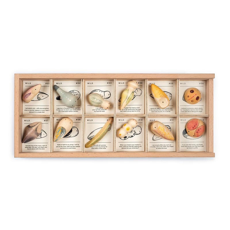 *Grapat Wild Wood (12-Pieces with Tray)