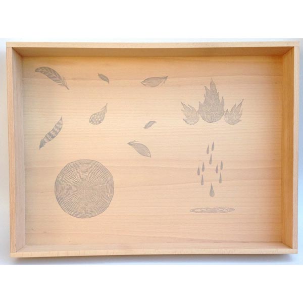 *Grapat Wood Natural Free Play Box