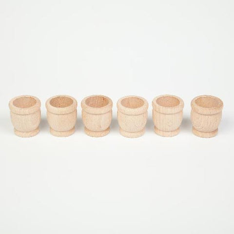 *Grapat Wood Natural Mates (6 Pieces)