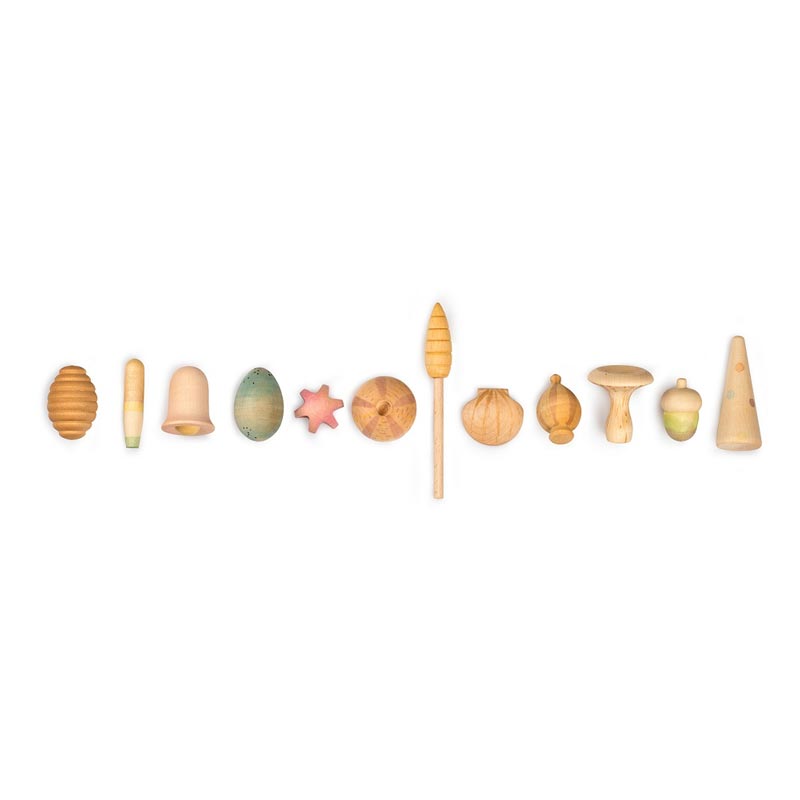 *Grapat Wooden Wonders (12 Pieces)